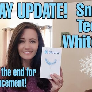 14 DAY UPDATE  ||  SNOW TEETH WHITENING ||  WATCH TILL THE END FOR ANNOUNCEMENT!  #trysnow #bright