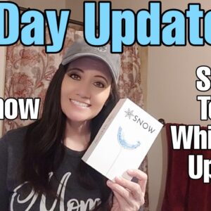 SNOW TEETH WHITENING 7 DAY UPDATE  ||  IS IT WORTH THE PRICE?  ||  HONEST RESULTS!