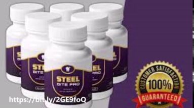 THE BEST Natural Dental Health Supplement "LEGIT" Steel Bite Pro Review -